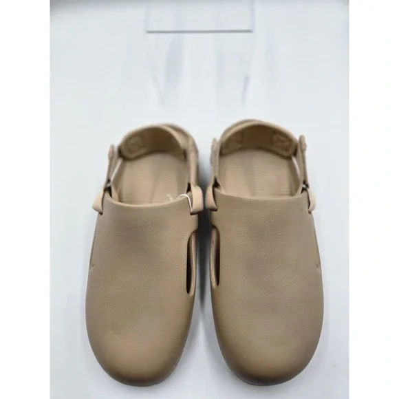 Nike Calm Mule Slide Clog Men US Size 11 Tan Hemp FD5130-200 Removable Strap New - Picture 5 of 8